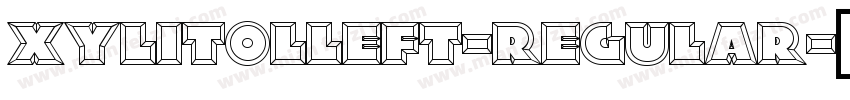 XylitolLeft-Regular字体转换