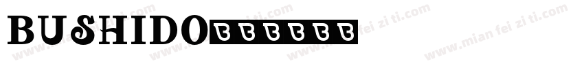 Bushido字体转换
