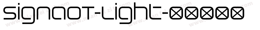 SignaOT-Light字体转换