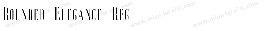 Rounded-Elegance-Reg字体转换