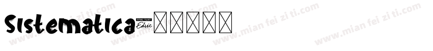 Sistematica字体转换