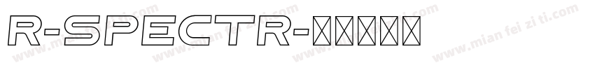 R-Spectr字体转换