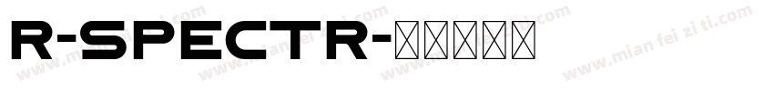 R-Spectr字体转换