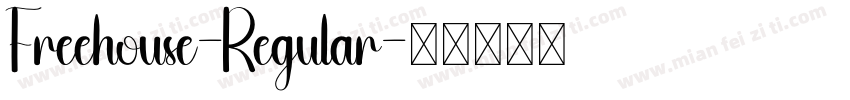 Freehouse-Regular字体转换