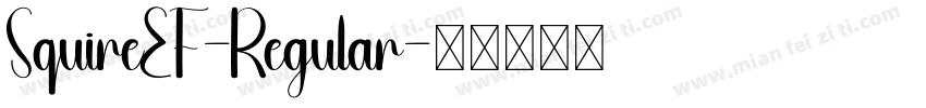 SquireEF-Regular字体转换