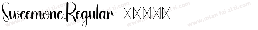 Sweemone.Regular字体转换