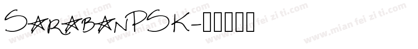 SarabanPSK字体转换
