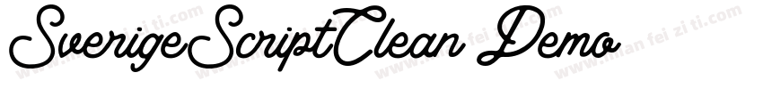 SverigeScriptClean_Demo字体转换