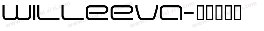 willeeva字体转换