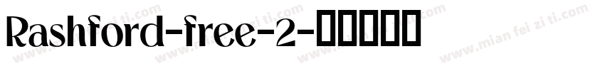 Rashford-free-2字体转换