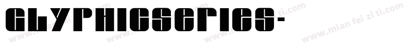 GlyphicSeries字体转换