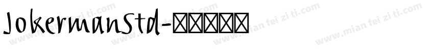 JokermanStd字体转换