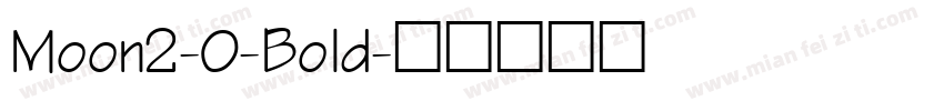 Moon2-0-Bold字体转换