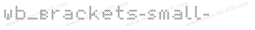 Wb_Brackets-Small字体转换