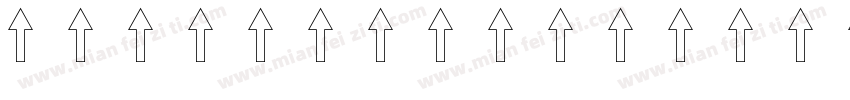 DNealianArrows字体转换