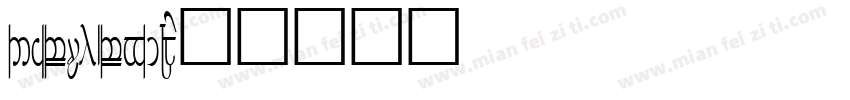 ptscansw05字体转换