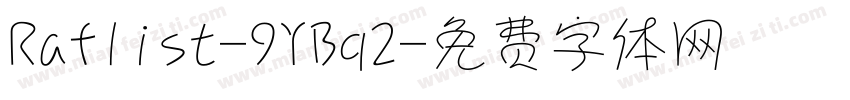 Raflist-9YBq2字体转换