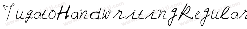 YuqatoHandwritingRegular字体转换