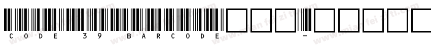 Code_39_Barcode手机版字体转换