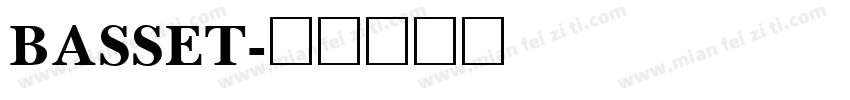 BASSET字体转换