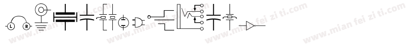 Electronics字体转换