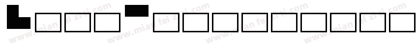 BitsCondensed字体转换