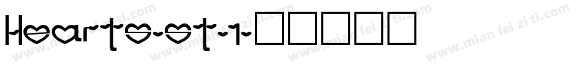 Hearts-St-1字体转换