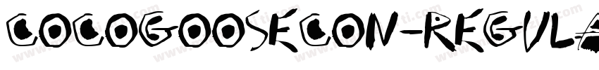 CocogooseCon-Regula字体转换