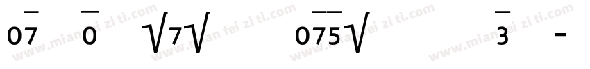 LisboaSansLigatures字体转换