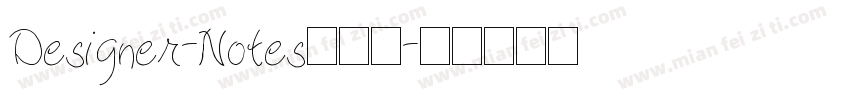 Designer-Notes转换器字体转换