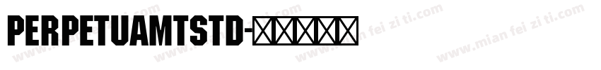 PerpetuaMTStd字体转换