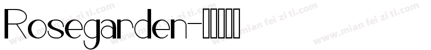 Rosegarden字体转换