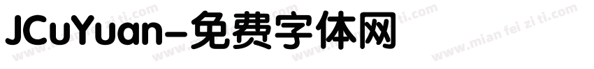 JCuYuan字体转换