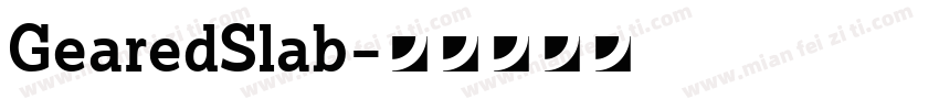 GearedSlab字体转换