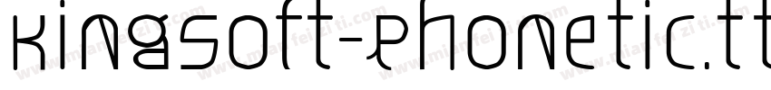 Kingsoft-Phonetic.tt字体转换