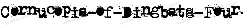 Cornucopia-of-Dingbats-Four字体转换