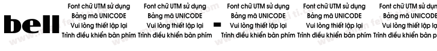 bell字体字体转换