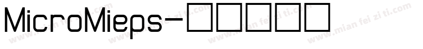 MicroMieps字体转换