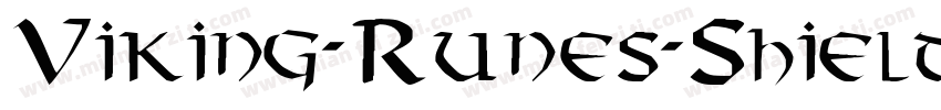 Viking-Runes-Shields字体转换