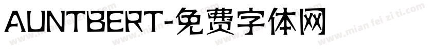 AUNTBERT字体转换