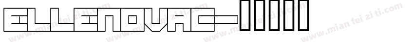 ElleNovaC字体转换