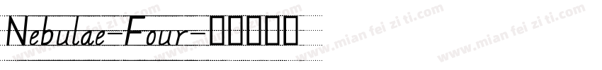 Nebulae-Four字体转换