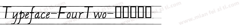 Typeface-FourTwo字体转换