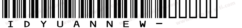 IDYuanNew字体转换