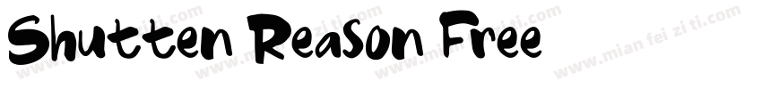 Shutten-Reason-Free-3字体转换