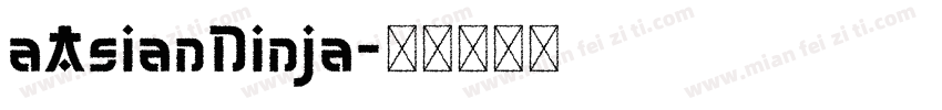 aAsianNinja字体转换