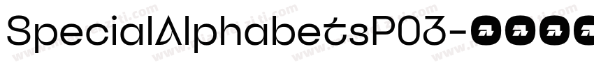 SpecialAlphabetsP03字体转换