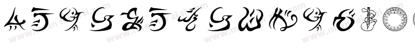 manufaturing字体转换