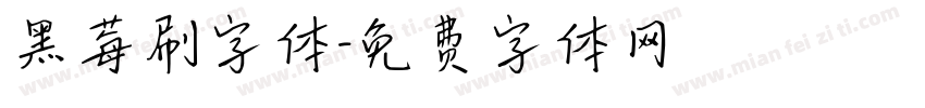 黑莓刷字体字体转换