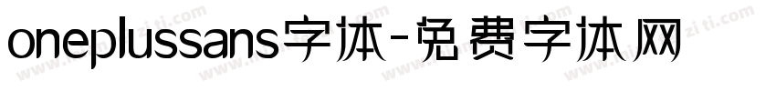 oneplussans字体字体转换